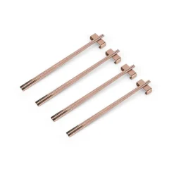 Vargen & Thor Kito Chopsticks 4-pack, Copper Gold-coloured New