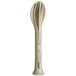 Koziol Klikk Pocket cutlery set 3 pieces, Beige