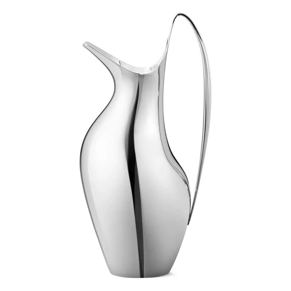 Georg Jensen Koppel jug mini 20 cl, Stainless steel Silver-coloured Hot