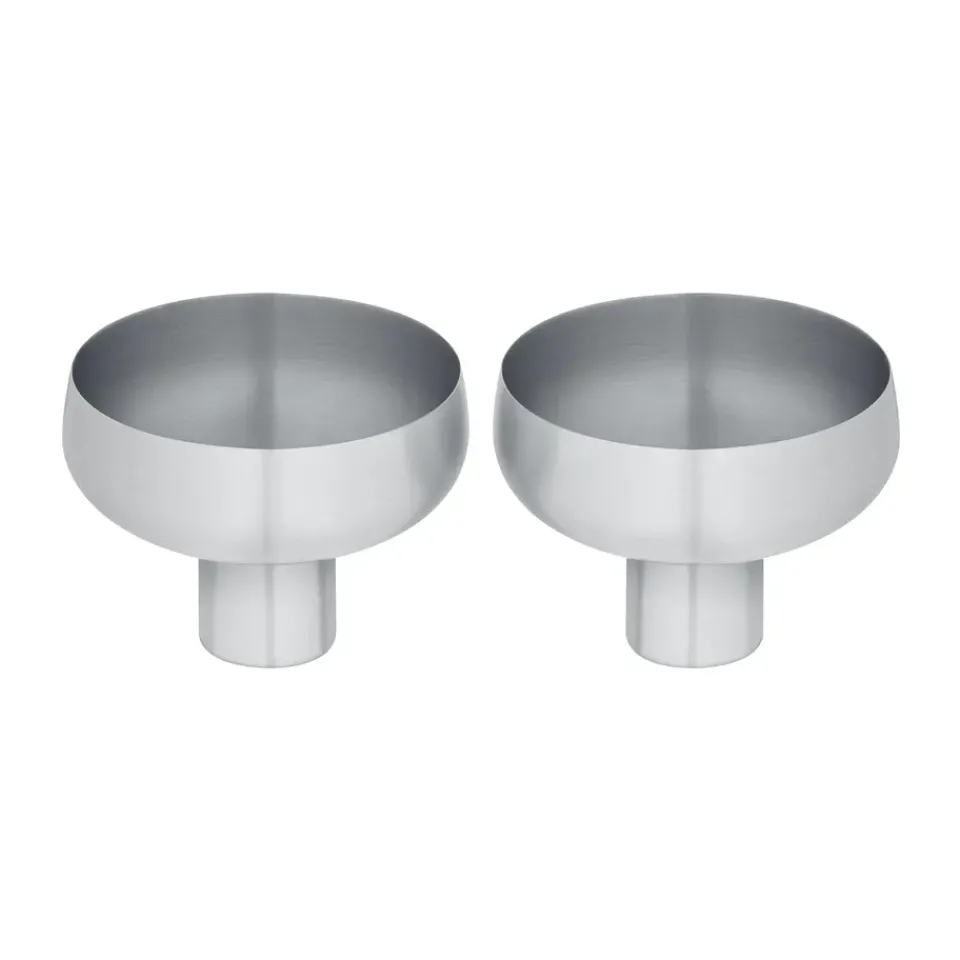 Blomus Koyoi champagne glass Coupe 9 cl, Stainless steel Silver-coloured Hot