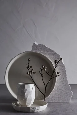MUUBS Kuri dinner plate Ø26 cm, Sand Beige