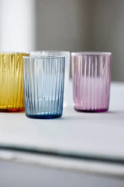 Bitz Kusintha drinking glass 28 cl 4-pack, Clear Transparent Hot