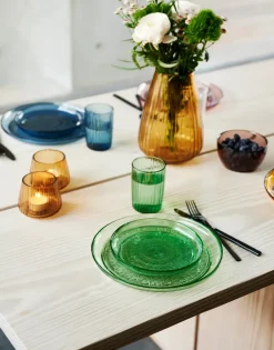 Bitz Kusintha plate Ø25 cm, Blue Best
