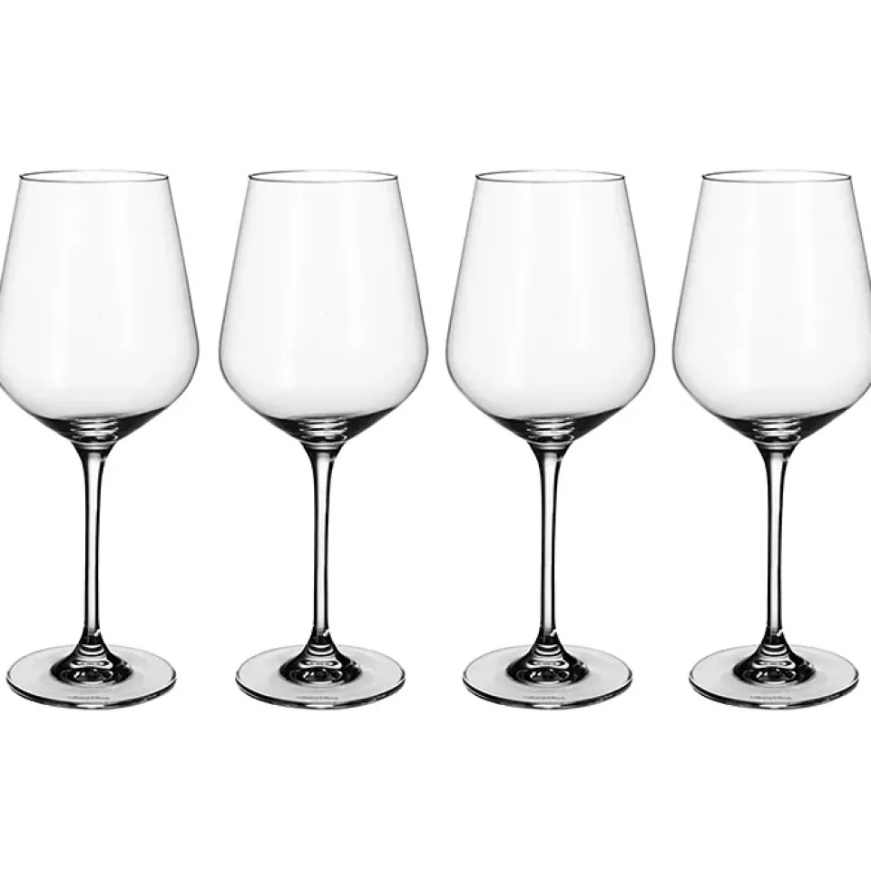 Villeroy & Boch La Divina bourgogne glass 4-pack, 68 cl White Clearance