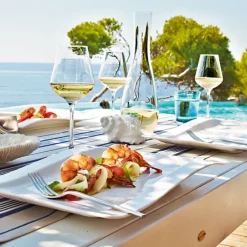 Villeroy & Boch La Divina bourgogne glass 4-pack, 68 cl White Clearance
