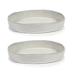 Serax La Mère deep plate M Ø23 cm 2-pack, Off White Best