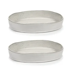 Serax La Mère deep plate S Ø20 cm 2-pack, Off White