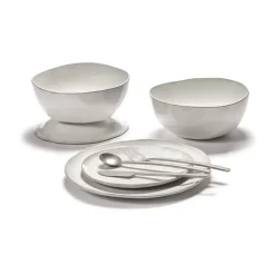 Serax La Mère plate M Ø20 cm 2-pack, Off White Sale