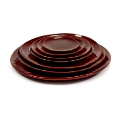Serax La Mère plate M Ø20 cm 2-pack, Venetian Red Hot