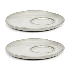 Serax La Mère saucer for espresso cup Ø11 cm 2-pack, Off White New