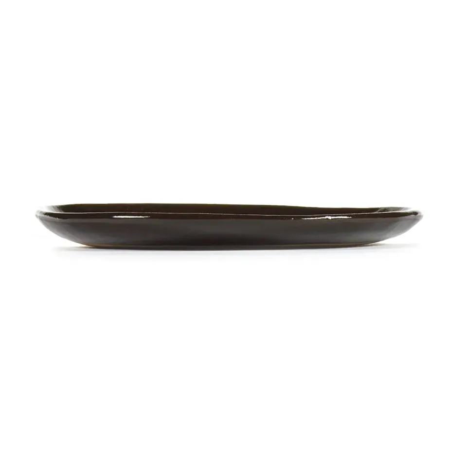 Serax La Mère saucer for espresso cup Ø11 cm 2-pack, Dark Brown