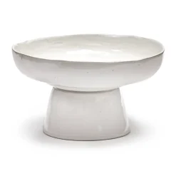 Serax La Mère serving tray on foot Ø31 cm, Off White Outlet