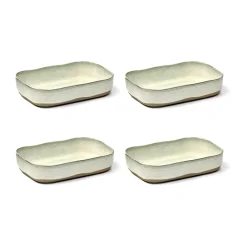 Serax La Nouvelle Table extra deep saucer No5 L 4-pack, White Sale