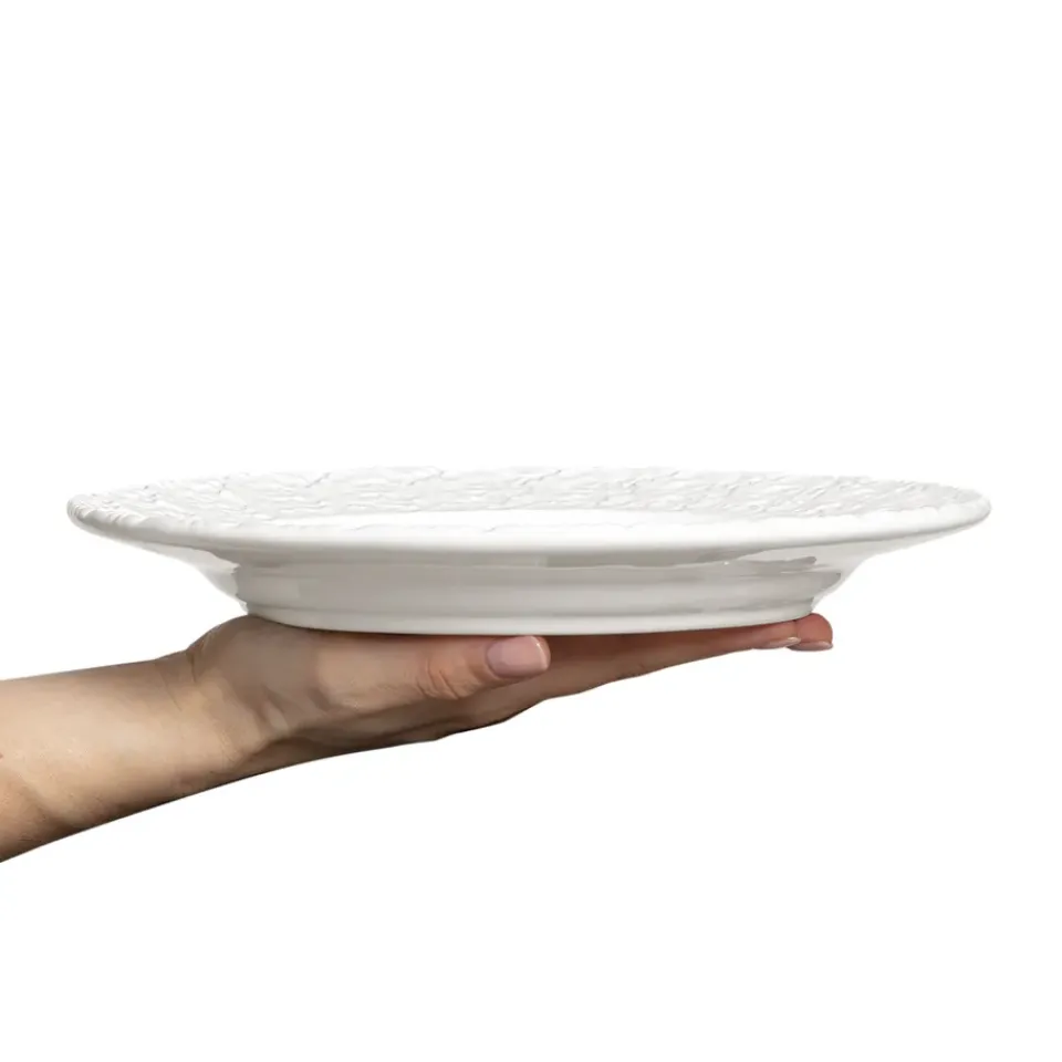 Mateus Lace plate 25 cm, White Outlet