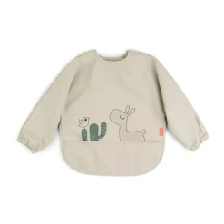 Done by deer Lalee bib with sleeves, Sand Beige Outlet