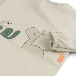 Done by deer Lalee bib with sleeves, Sand Beige Outlet