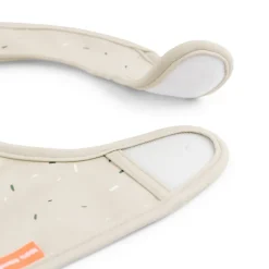 Done by deer Lalee bib with velcro 2-pack, Sand Beige New