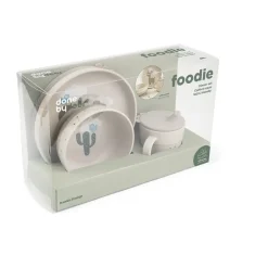 Done by deer Lalee Foodie Children's Dish Set 3 Pieces, Sand Beige Clearance