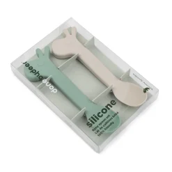 Done by deer Lalee spoon 2-pack, Green