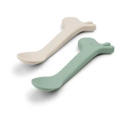 Done by deer Lalee spoon 2-pack, Green