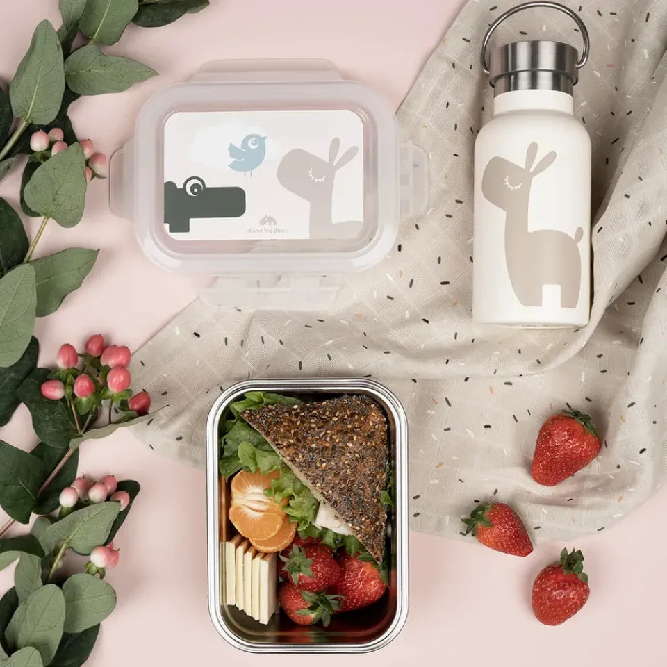Done by deer Lalee Thermos 35 cl, Sand Beige Discount