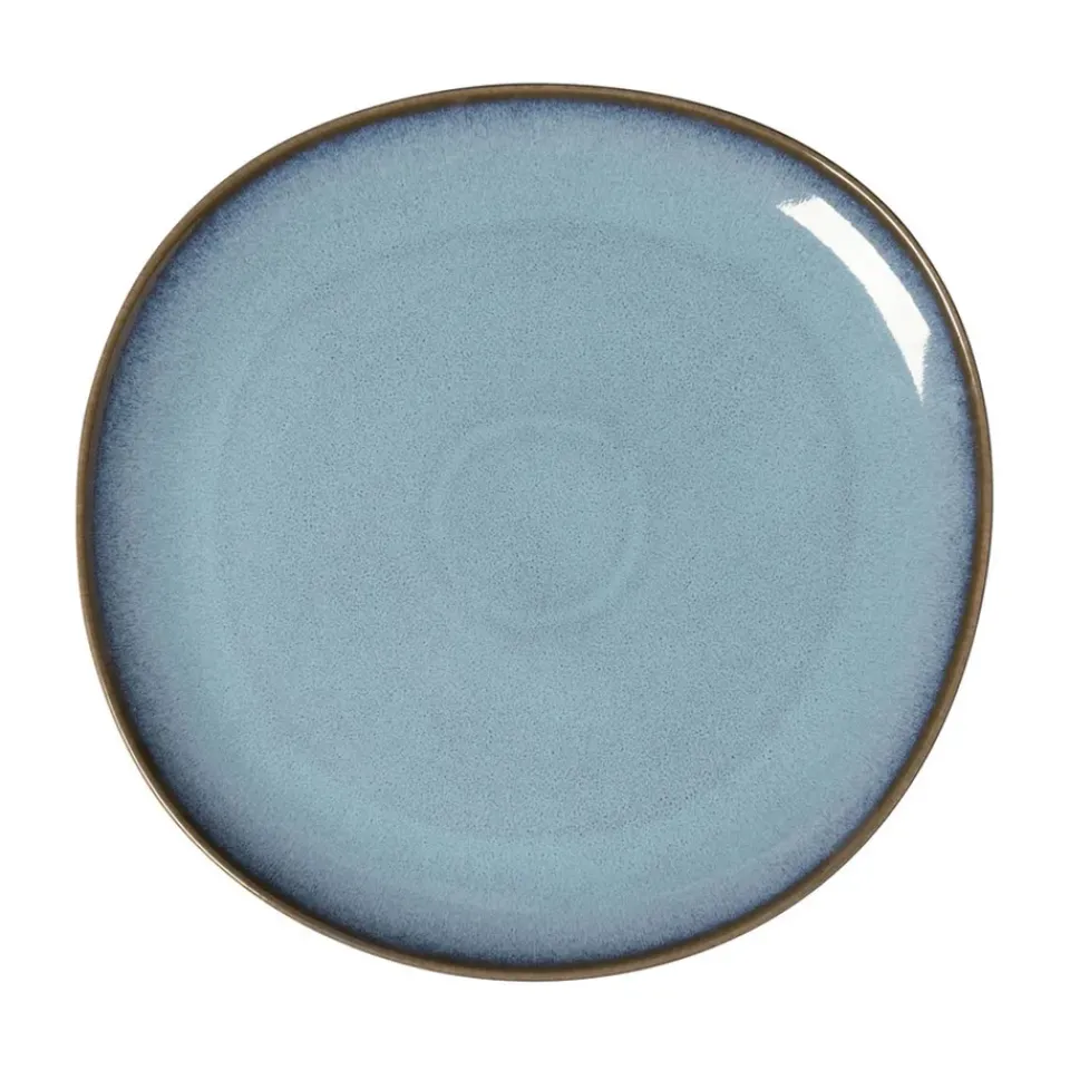 Villeroy & Boch Lave serving plate Ø32 cm, Glacé Turquoise New