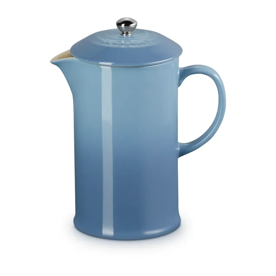 Le Creuset coffee press 1 L, Chambray Blue Outlet