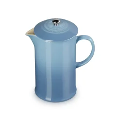 Le Creuset coffee press 1 L, Chambray Blue Outlet