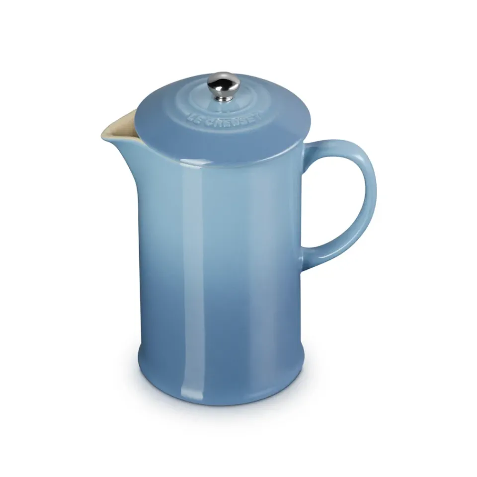 Le Creuset coffee press 1 L, Chambray Blue Outlet