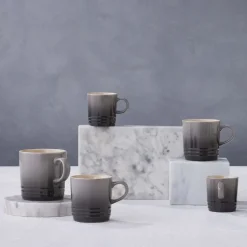 Le Creuset espresso cup 10 cl, Flint BlackGrey Hot