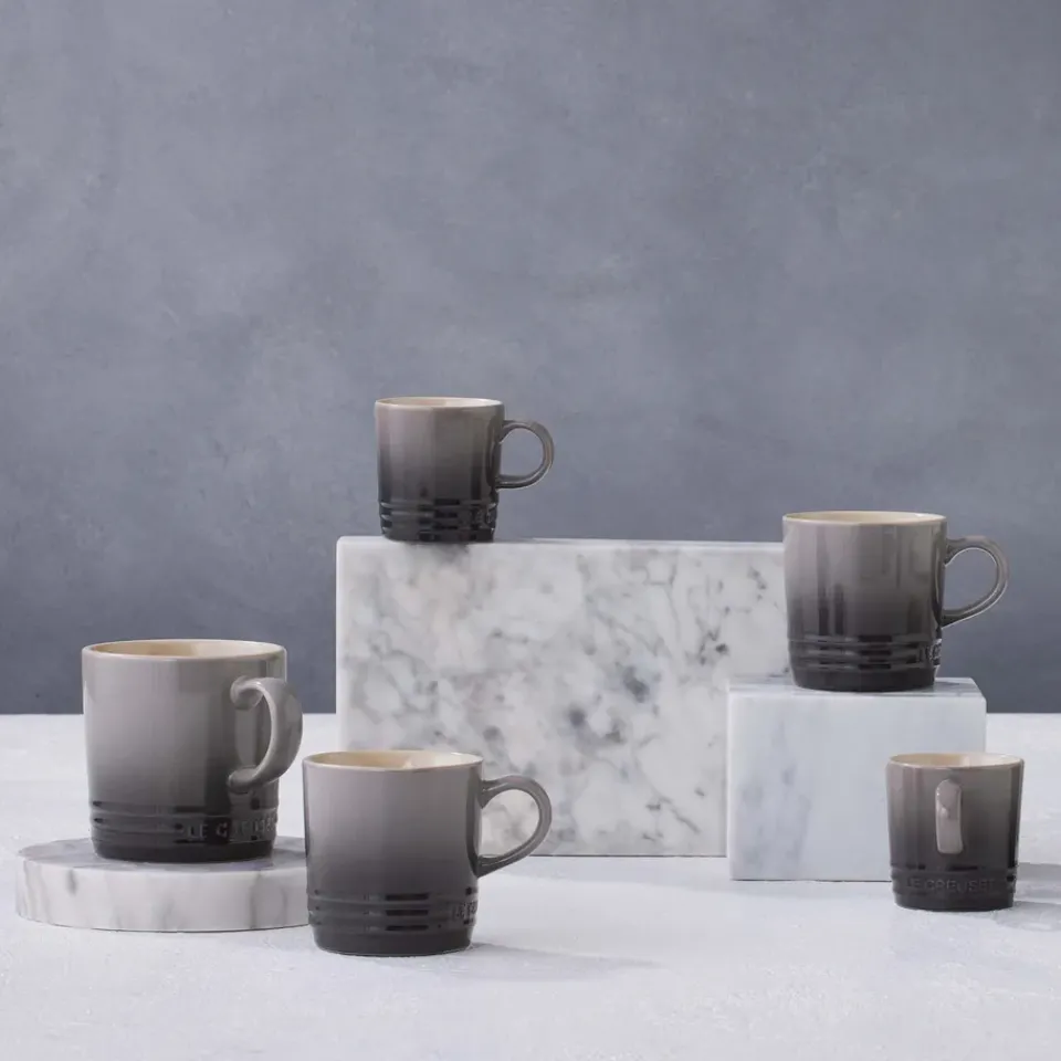 Le Creuset espresso cup 10 cl, Flint BlackGrey Hot