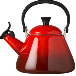 Le Creuset Kone kettle with whistle, Cerise Red Sale