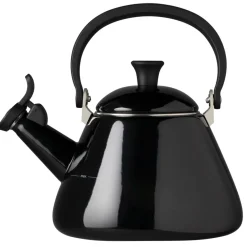 Le Creuset Kone kettle with whistle, Black Online