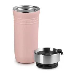Le Creuset On The Go thermos mug 0.35 L, Shell Pink New
