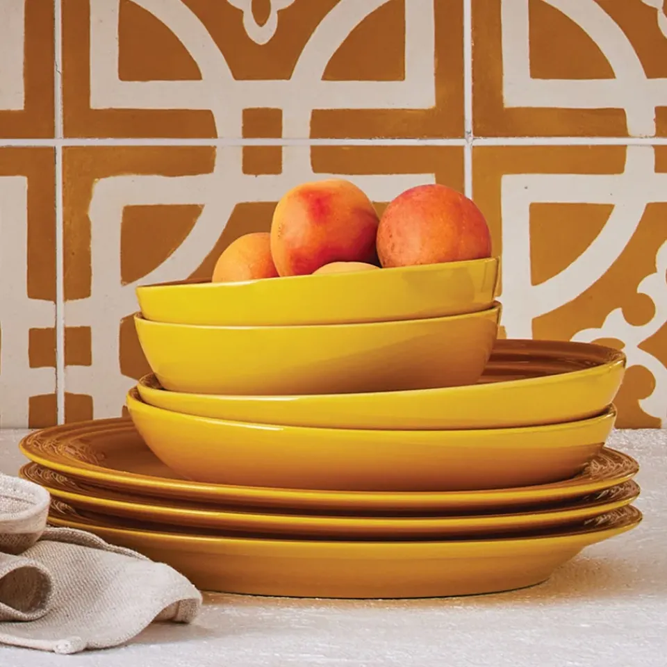 Le Creuset Signature deep plate 16 cm, Nectar YellowOrange Outlet