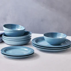 Le Creuset Signature pasta plate 22 cm, Chambray Blue Online