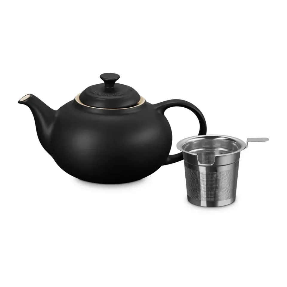 Le Creuset teapot, Matte , with strainer, 1.3 L Black Sale