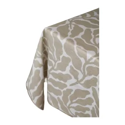 Fine Little Day Leaves tablecloth 149x250 cm, Sand Beige Outlet