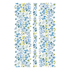 Arvidssons Textil Leksand oilcloth, Blue-yellow BlueYellow