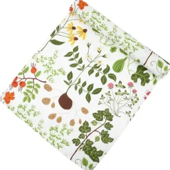 Klippan Yllefabrik Leksand table runner, White Outlet