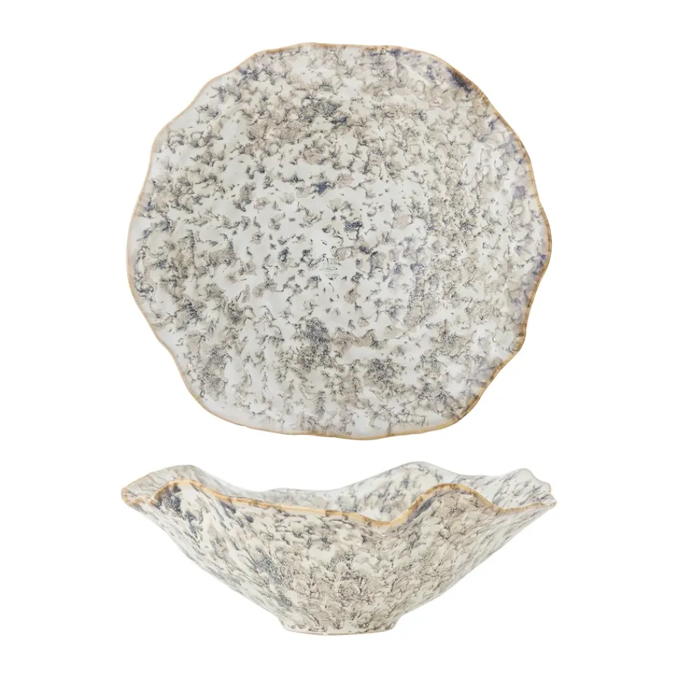 Bloomingville Lennon bowl, Grey Online
