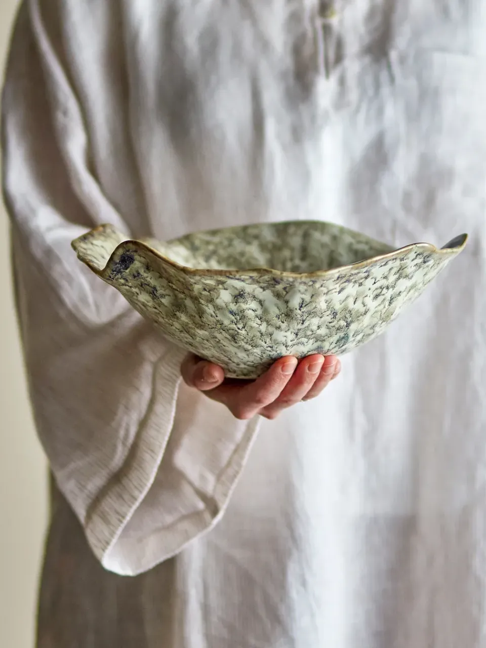Bloomingville Lennon bowl, Grey Online