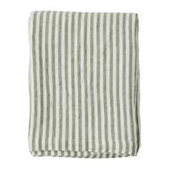 Tell Me More Leon tablecloth 145x270 cm, Seagrass WhiteGreen Best