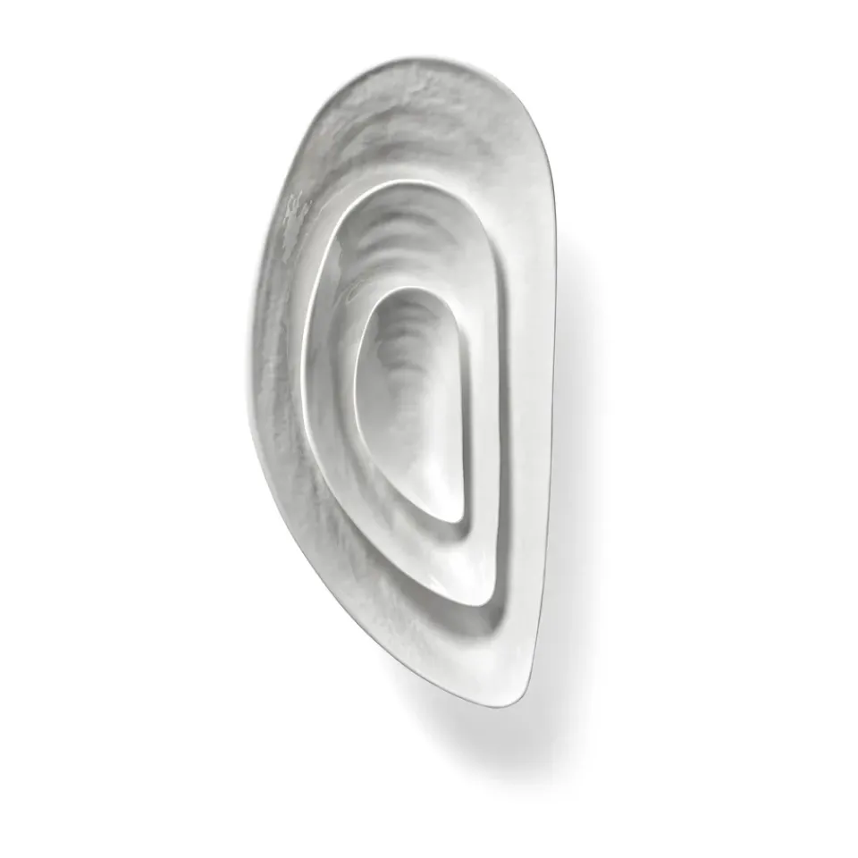 Serax Les Objets Mouleversants Marcel bowl L 21.5x46 cm, White Online