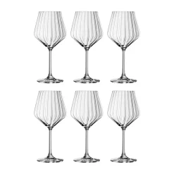 Spiegelau LifeStyle Burgundy red wine glass 64 cl 4-pack, Clear Transparent New