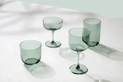 Villeroy & Boch Like champagne glass coupe 10 cl 2-pack, Sage Green Outlet
