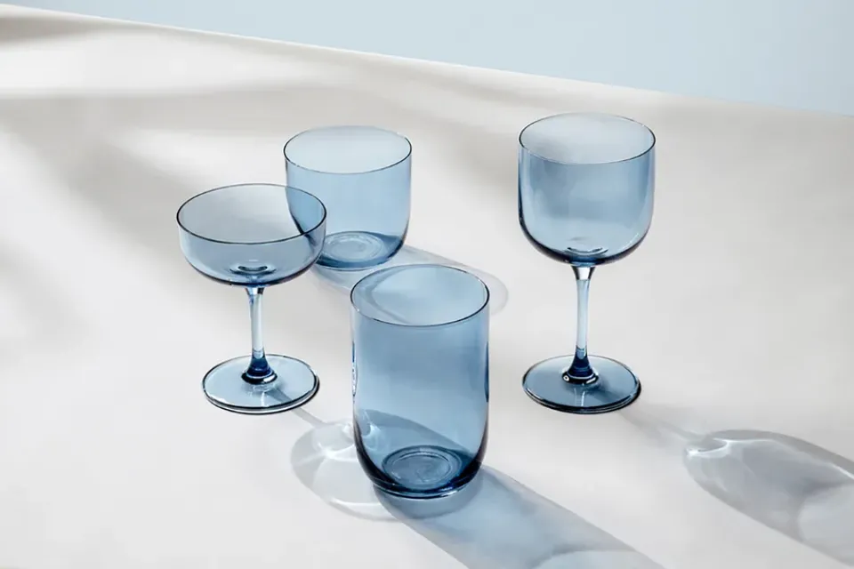 Villeroy & Boch Like long drink glass 38.5 cl 2-pack, Ice Blue Hot