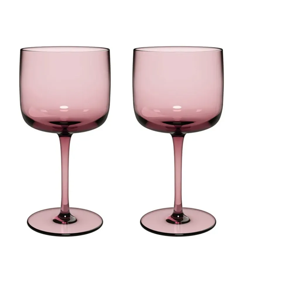 Villeroy & Boch Like wine glass 27 cl 2-pack, Grape Purple Clearance