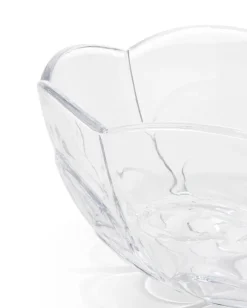 Holmegaard Lily bowl Ø23 cm, Clear Transparent New