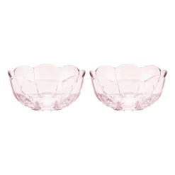 Holmegaard Lily bowl Ø13 cm 2-pack, Cherry blossom Pink Best